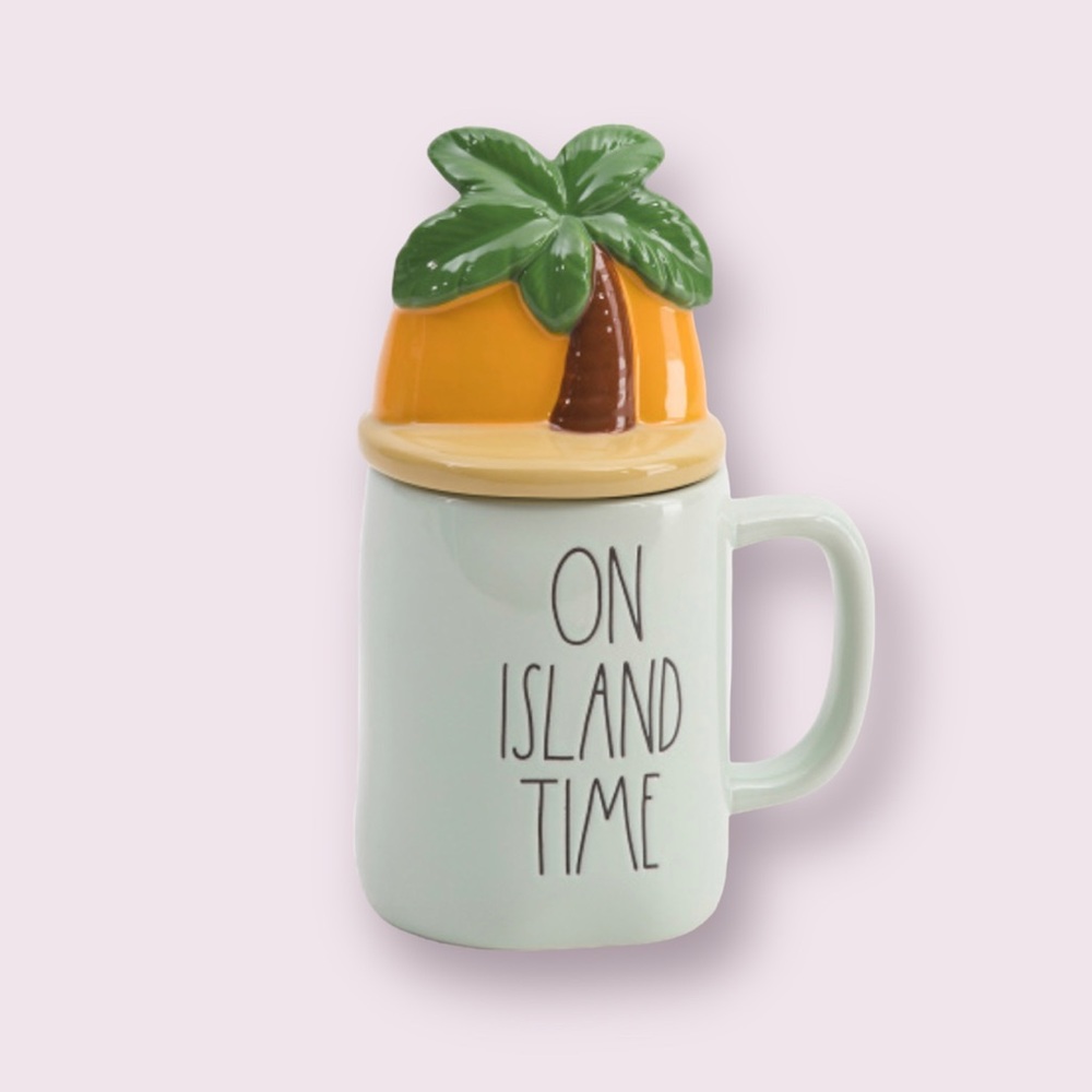 Rae Dunn On Island Time Figural Mug